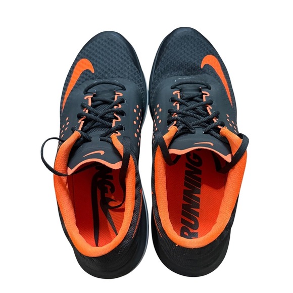 Nike Men\'s FS Lite Run 2 Black Total Orange Running Shoes Size 11 Sporty main image 5